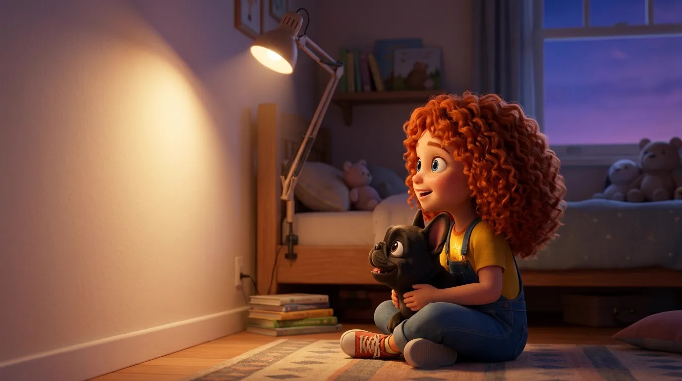 Matilda und Müsli im Kinderzimmer